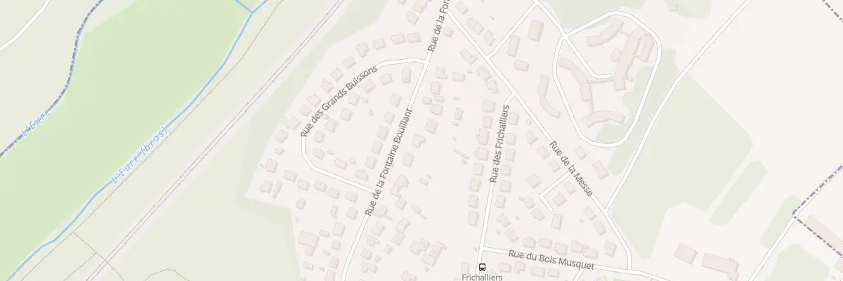 Plan du 38 Rue de Fontaine Bouillant à Champhol