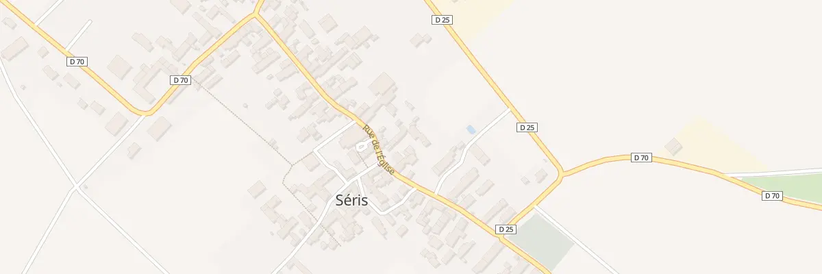 Plan du 28 Rue de l’Eglise à Séris