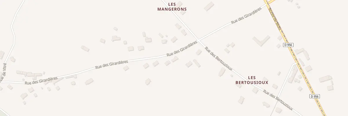 Plan du 51 Rue des Girardières à Châtillon-sur-Cher