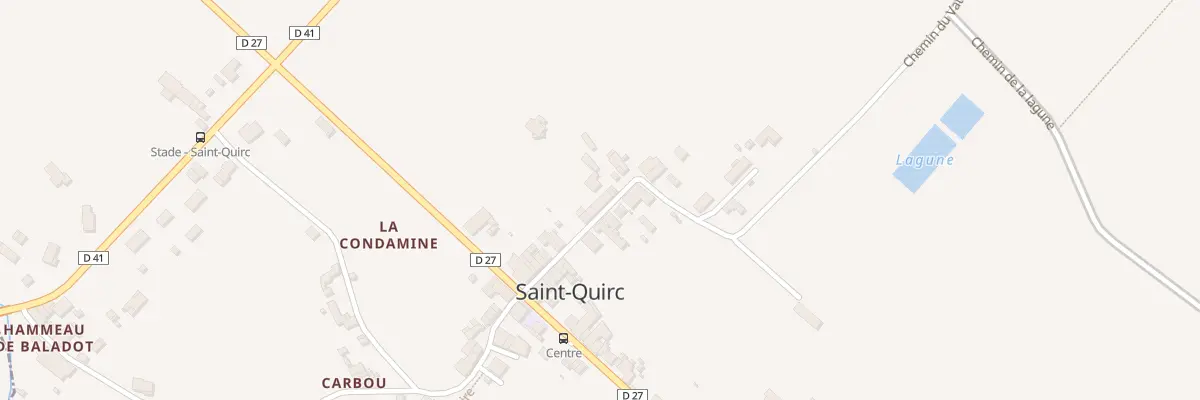 Plan du 19 Rue de la Plaine à Saint-Quirc