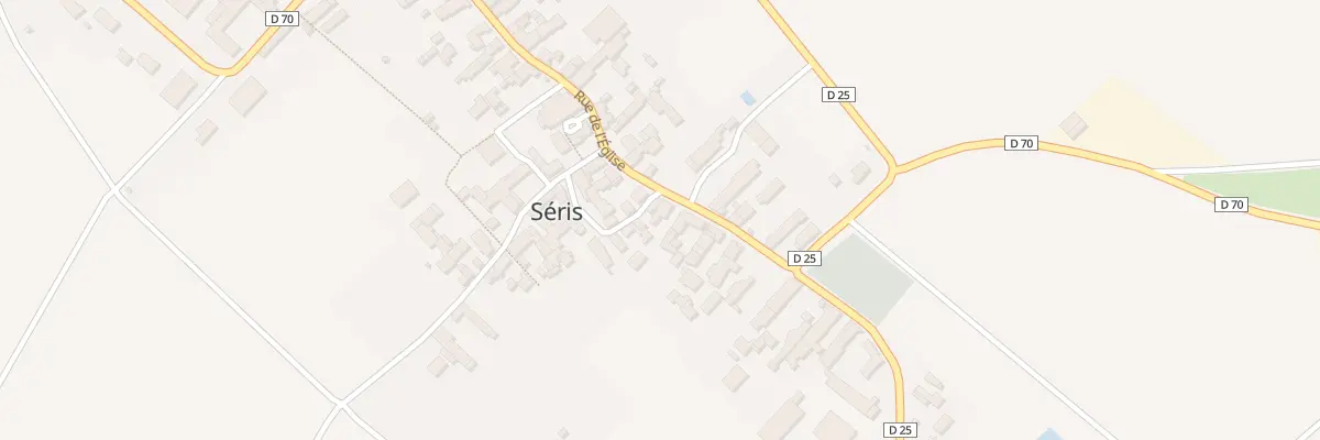 Plan du 35 Rue de l’Eglise à Séris