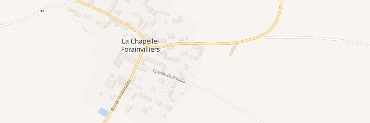 Plan du 4T Rue de Broué à La Chapelle-Forainvilliers