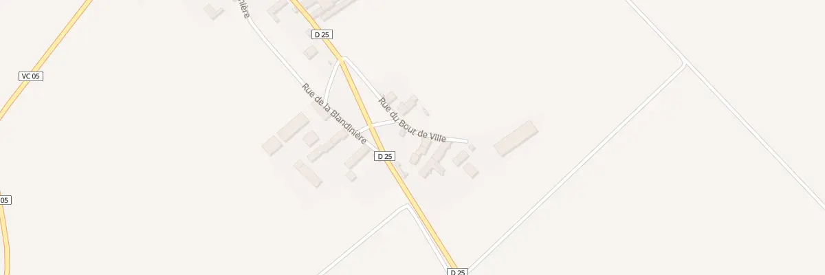 Plan du 3 Rue du Bout de Ville à Lorges