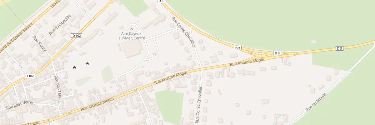 Plan du 91 Rue Anatole Mopin à Cayeux-sur-Mer