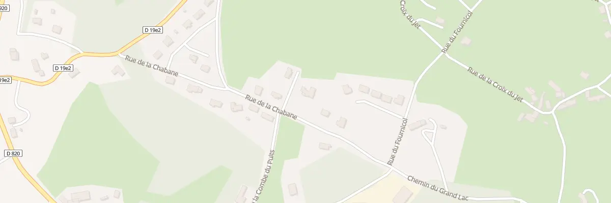 Plan du 5341 Las Escuras à Nespouls