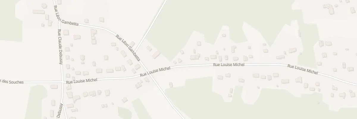 Plan du 341 Rue Louise Michel à Meusnes