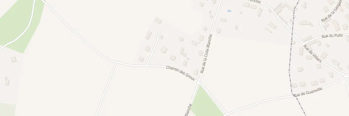 Plan du 5 Che des Groux à Guainville