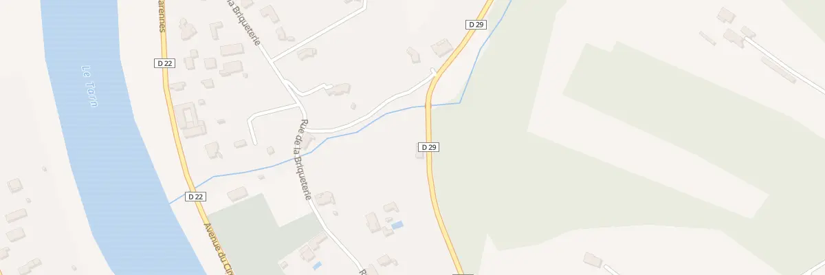 Plan du 231 Côte des Filhols à Villemur-sur-Tarn