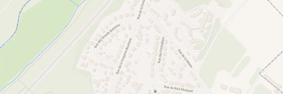 Plan du 40 Rue de Fontaine Bouillant à Champhol