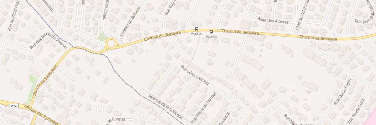 Plan du 36 Rue Léon Foucault à Saint-Jean