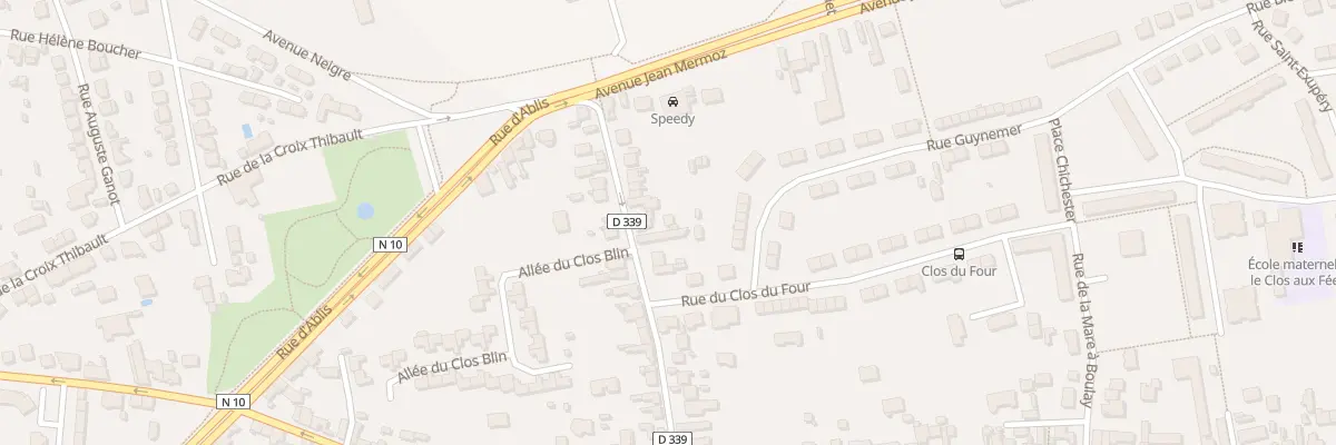Plan du 32T Rue des Rouliers à Chartres