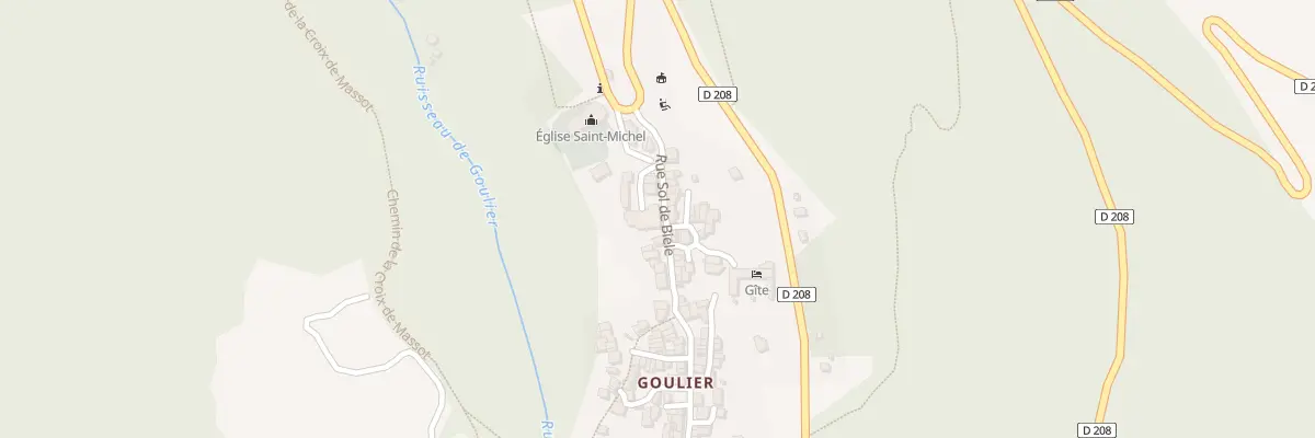 Plan du 76 Goulier à Val-de-Sos