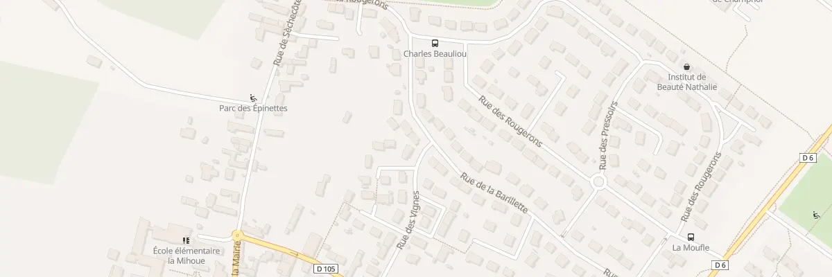 Plan du 43 Rue de la Barillette à Champhol
