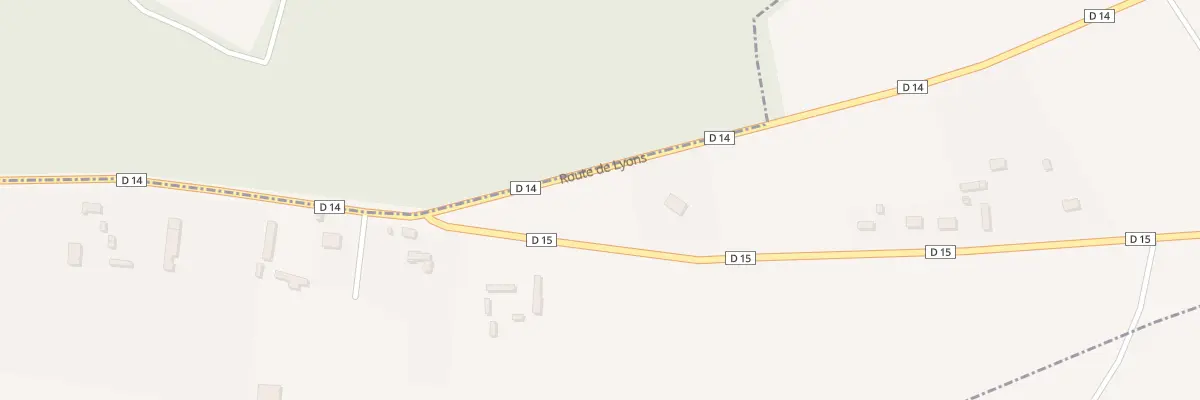 Plan du 22 La Barre à Beauficel-en-Lyons
