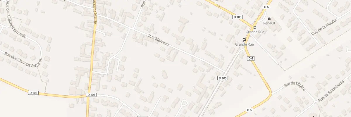 Plan du 26 Rue Marceau à Champhol