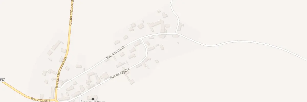 Plan du 10 Rue de l’Eglise à Croisilles