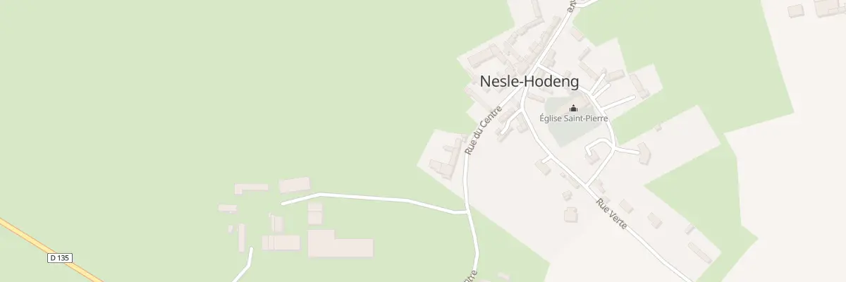 Plan du 5164 Le Bourg à Nesle-Hodeng