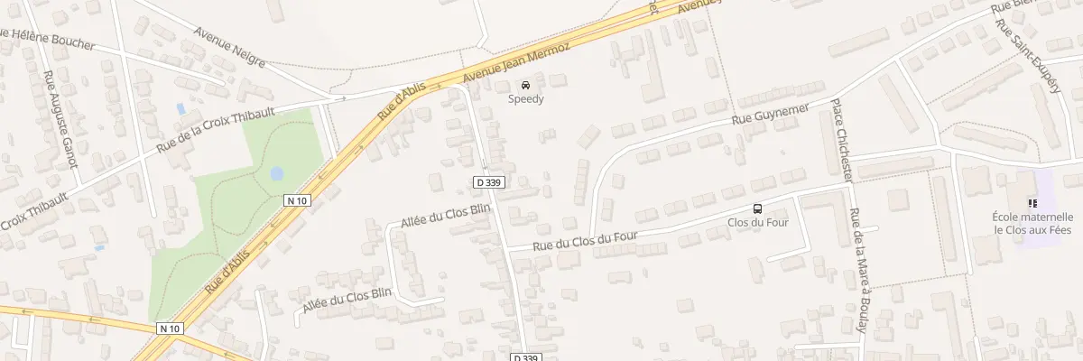 Plan du 32B Rue des Rouliers à Chartres
