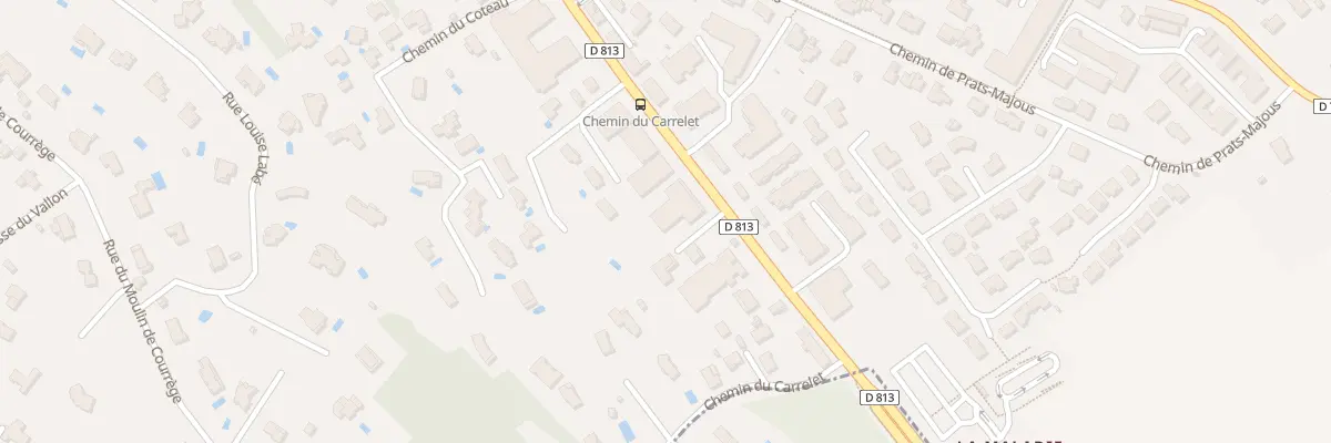 Plan du 104 Av du Lauragais à Castanet-Tolosan