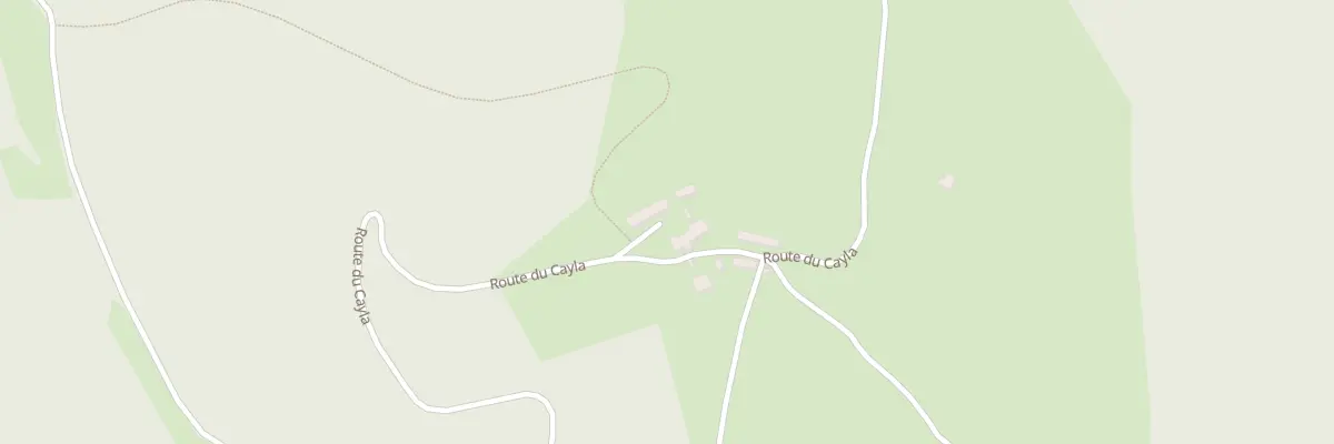 Plan du 947 Rte du Cayla à Reilhaguet