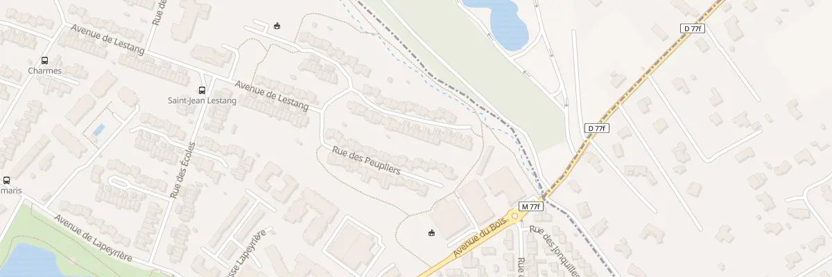 Plan du 36 Rue des Chênes à Saint-Jean