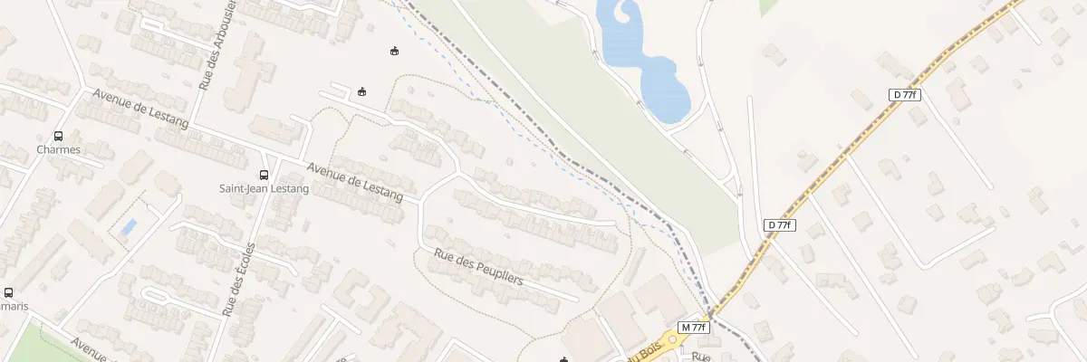 Plan du 33 Rue des Chênes à Saint-Jean
