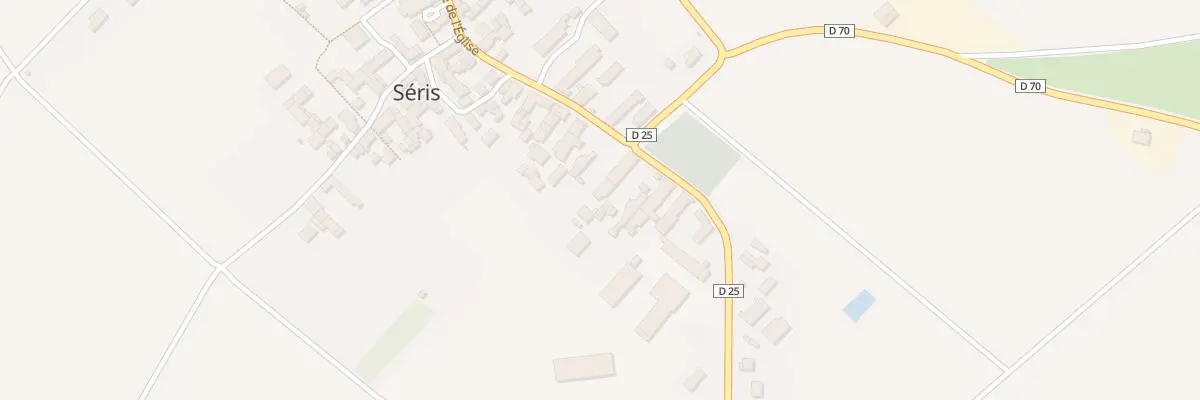 Plan du 53 Rue de l’Eglise à Séris