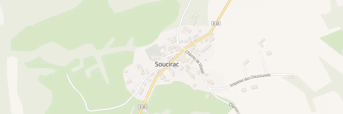 Plan du 5042 Le Bourg à Soucirac