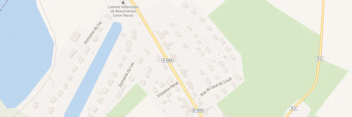 Plan du 20 Rte de Bouvaincourt à Beauchamps