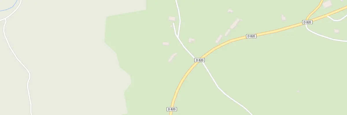 Plan du 5059F Camp du Pouzat à Ussel