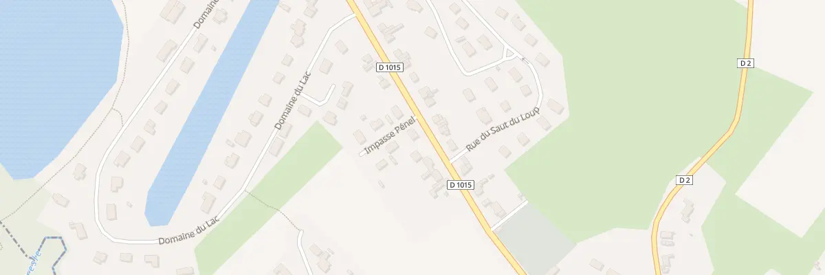 Plan du 1 Imp Penel à Beauchamps