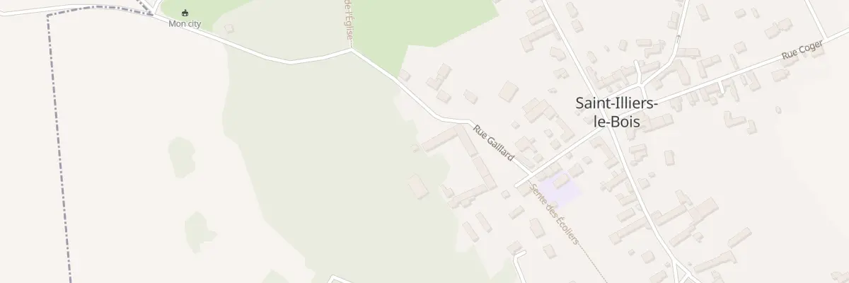 Plan du 13 Rue Gaillard à Saint-Illiers-le-Bois