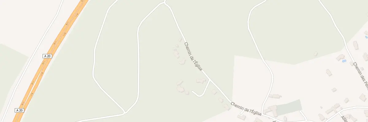 Plan du 5564F Pech de l’Église à Cieurac