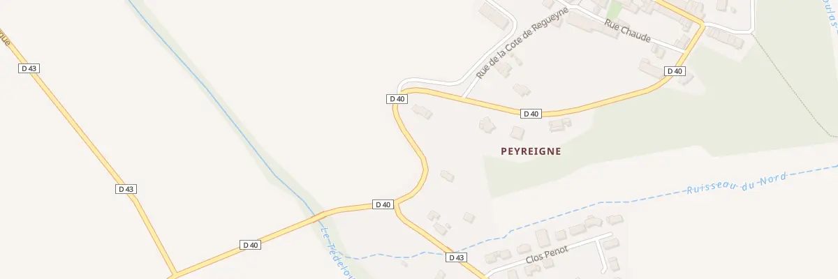Plan du 9000 Château à Auragne