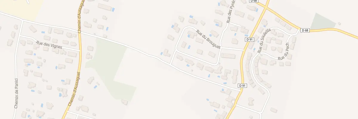 Plan du 16 Rue du Brouguet à Issus