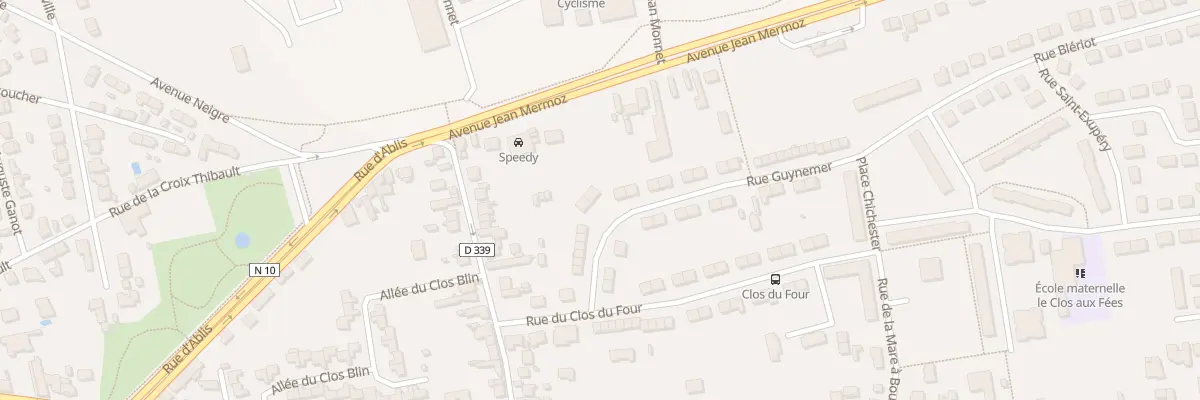 Plan du 15 Rue Guynemer à Chartres