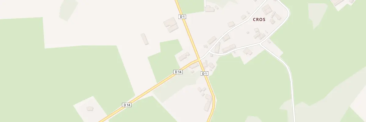 Plan du 7B Cros à Fursac
