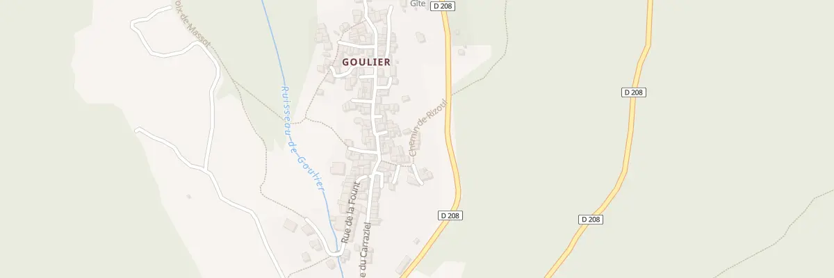 Plan de Che de Rizoul à Val-de-Sos