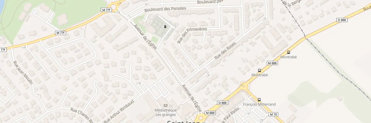 Plan du 5 Rue des Primevères à Saint-Jean