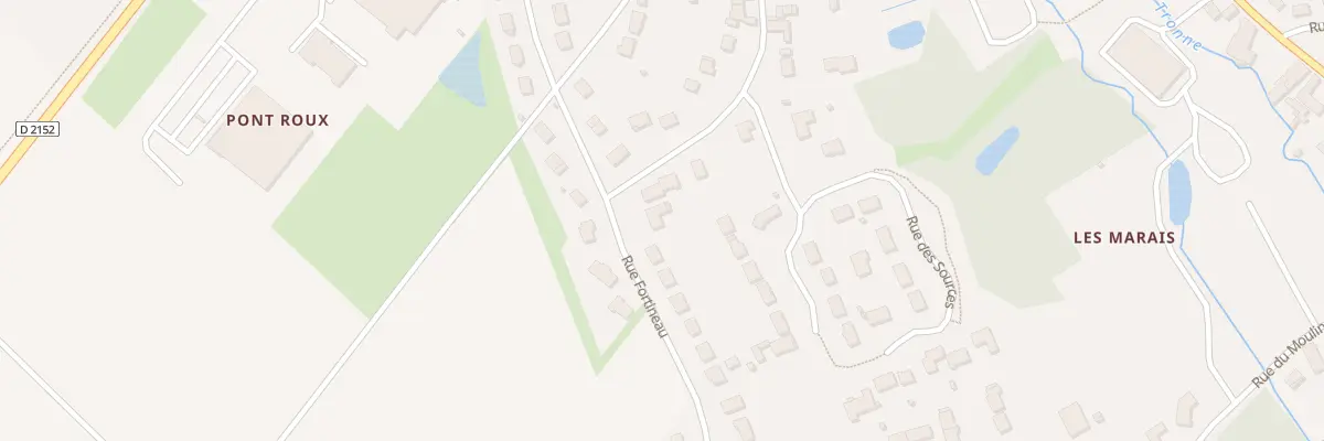 Plan du 45 Rue Fortineau à Mer
