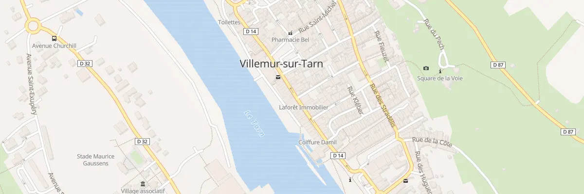 Plan du 41 Rue de la République à Villemur-sur-Tarn