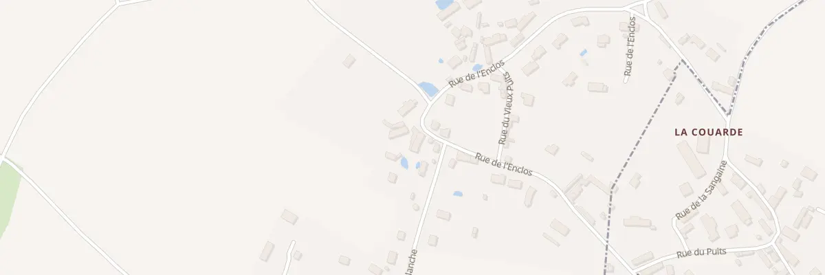 Plan du 8 All du Clos Héron à Guainville