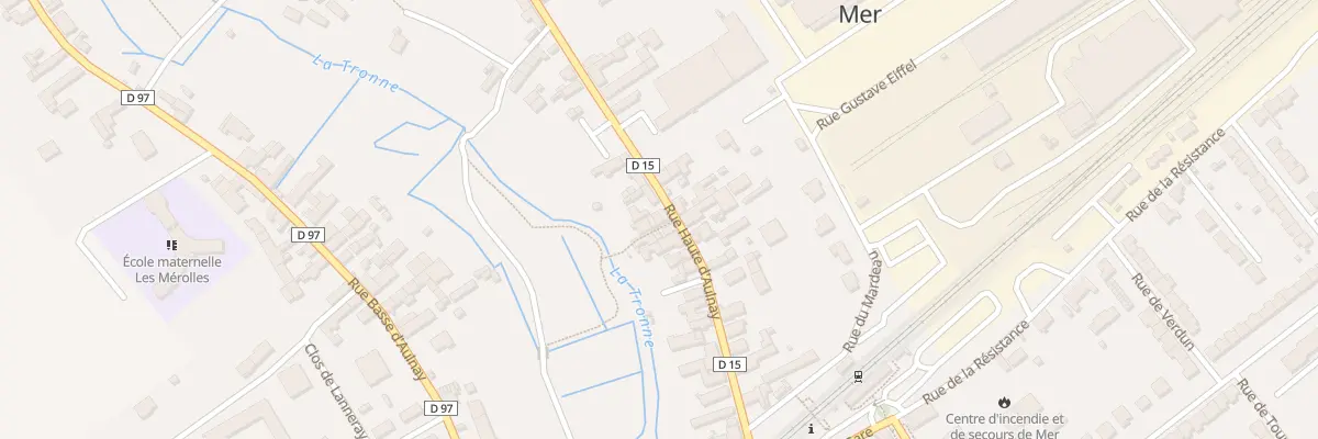 Plan du 35 Rue Haute d’Aulnay à Mer