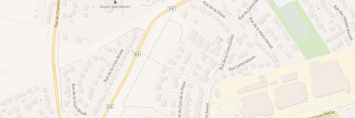 Plan du 24 Rue du Clos de la Plisse à Champhol