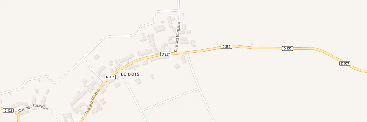 Plan du 34 Rue aux Moines à Nottonville