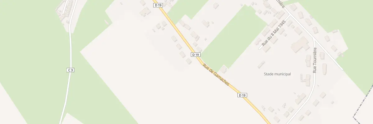 Plan du 28 Rue de Gamaches à Béthencourt-sur-Mer
