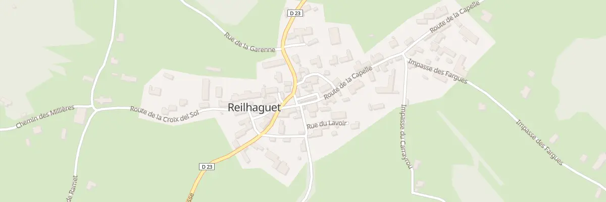 Plan du 5079 Reilhaguet à Reilhaguet