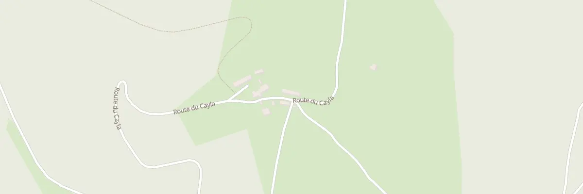 Plan du 1059 Rte du Cayla à Reilhaguet