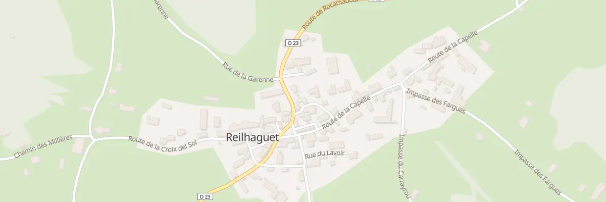 Plan du 5039 Reilhaguet à Reilhaguet
