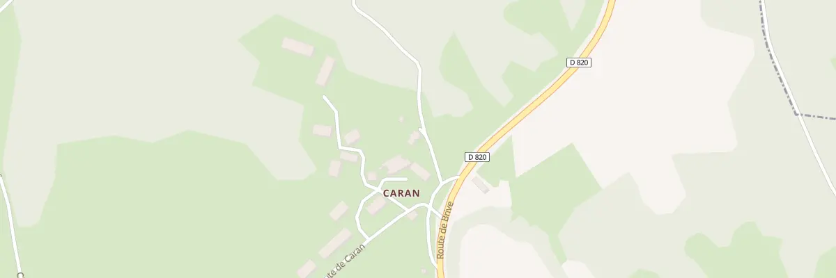 Plan du 75 Chem des Fumades à Cuzance